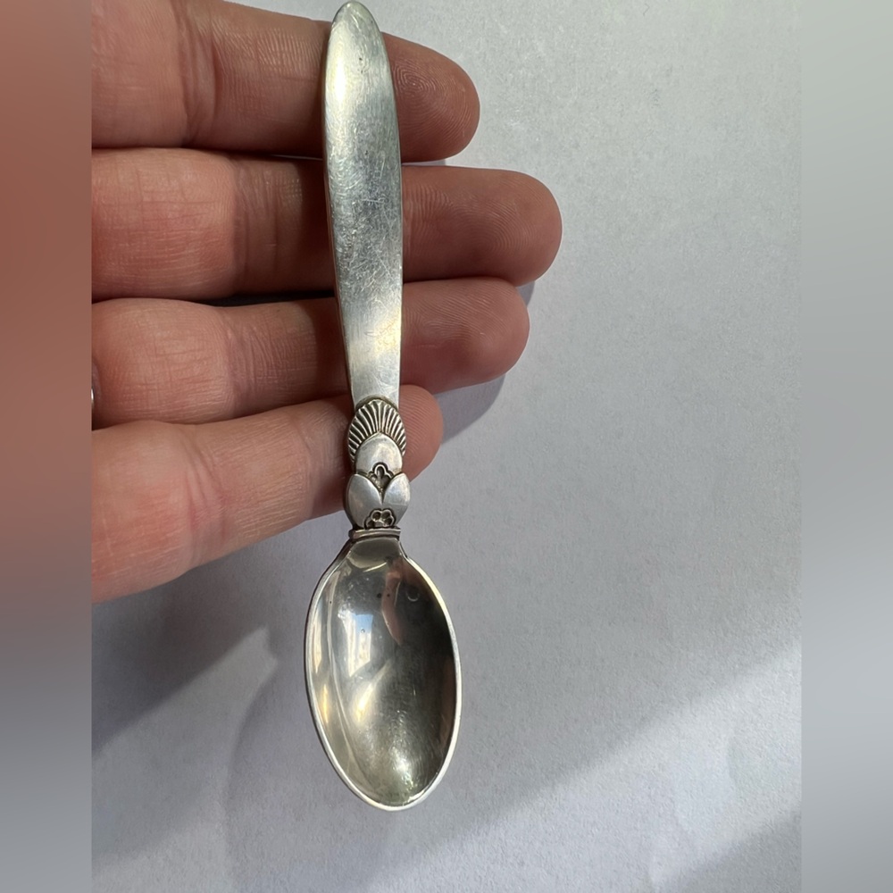 Georg Jensen Denmark Sterling silver spoon